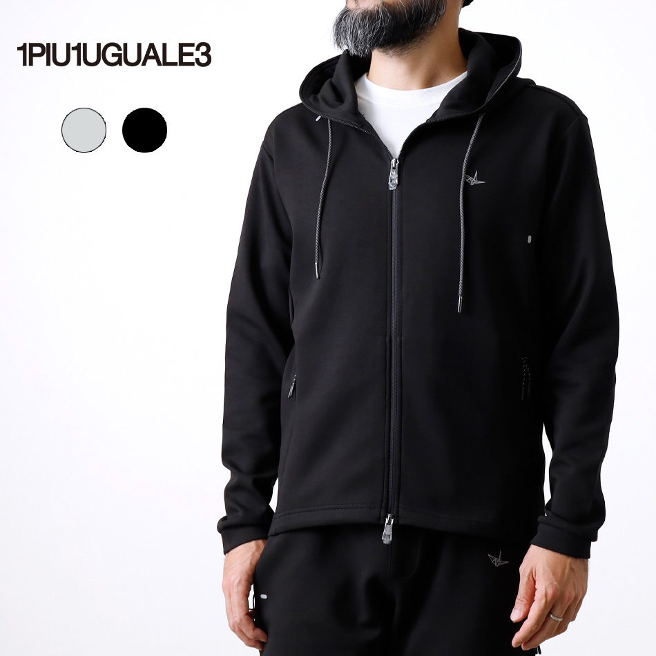 1PIU1UGUALE3 RELAX】RHINESTONE CIRCLE LOGO P/Kラインストーン