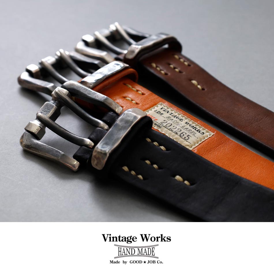 Vintage Works】HAND MADE LEATHER BELT｜アメカジファッション通販
