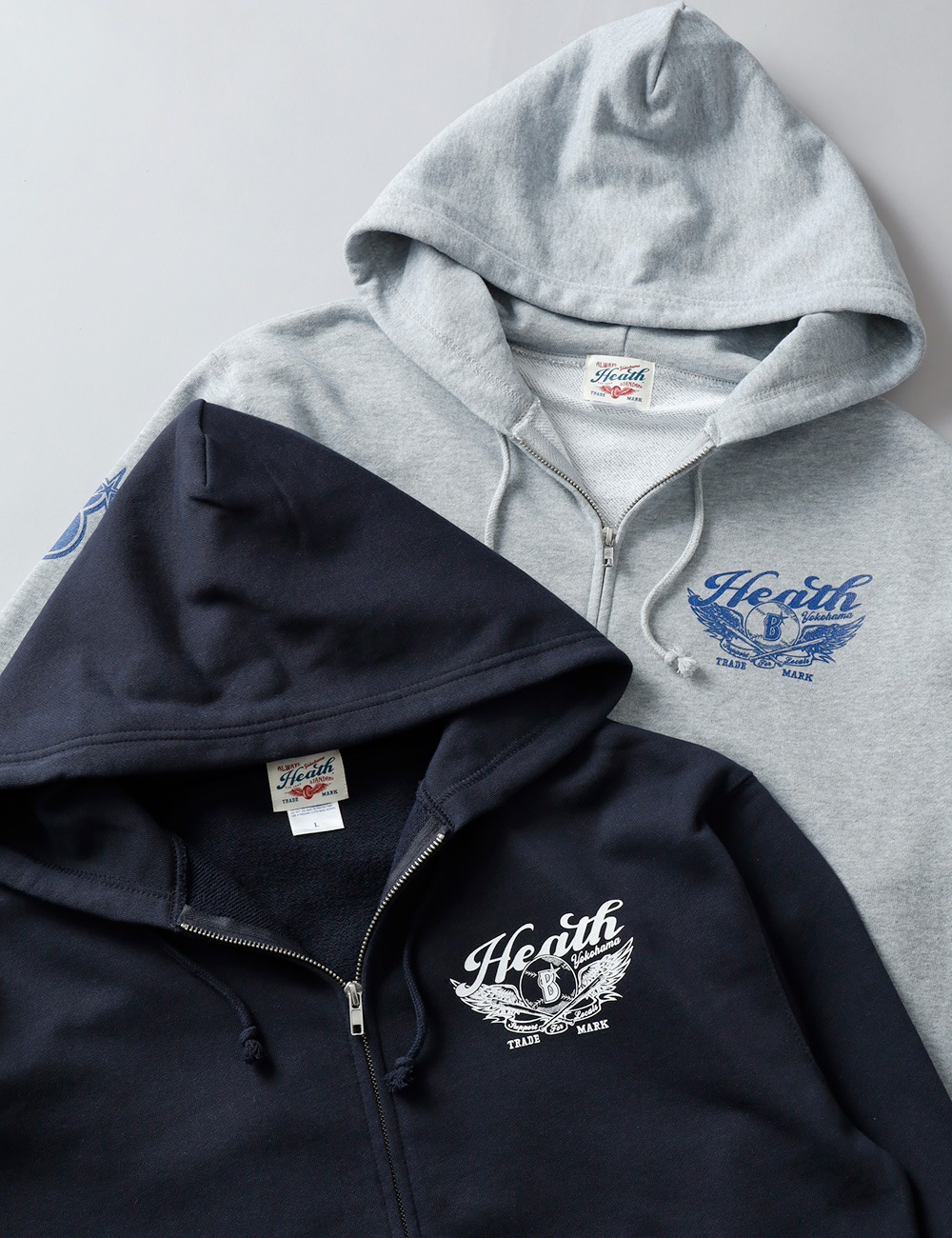 HEATH（ヒース）横浜DeNAベイスターズ公認ライセンス オリジナルジップ