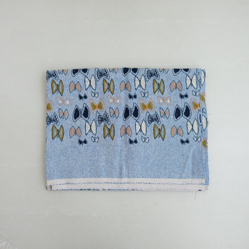 ミナペルホネン mina perhonen sky flower 刺繍生地 155×100cm (fa88