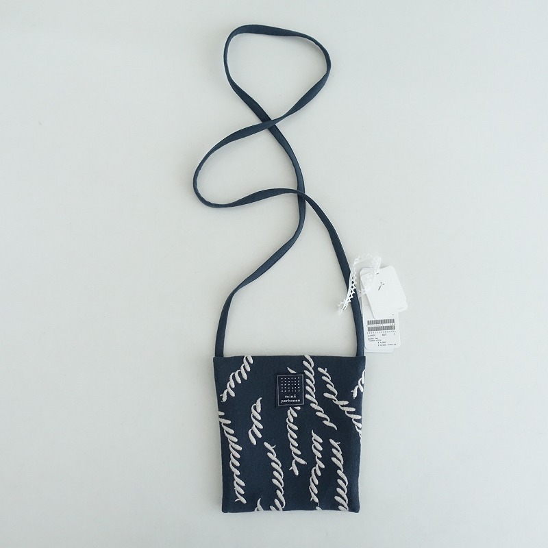 未使用/2024AW】ミナペルホネン mina perhonen ribbon stick pocket