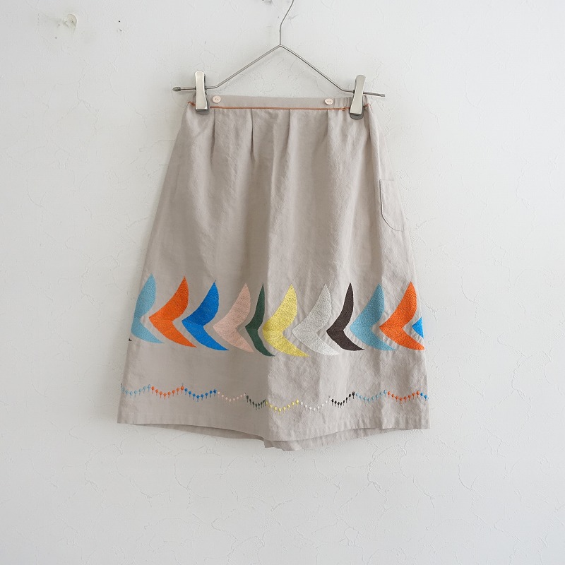 美品/25周年記念復刻/定価1.9万】ミナペルホネン mina perhonen bird麻