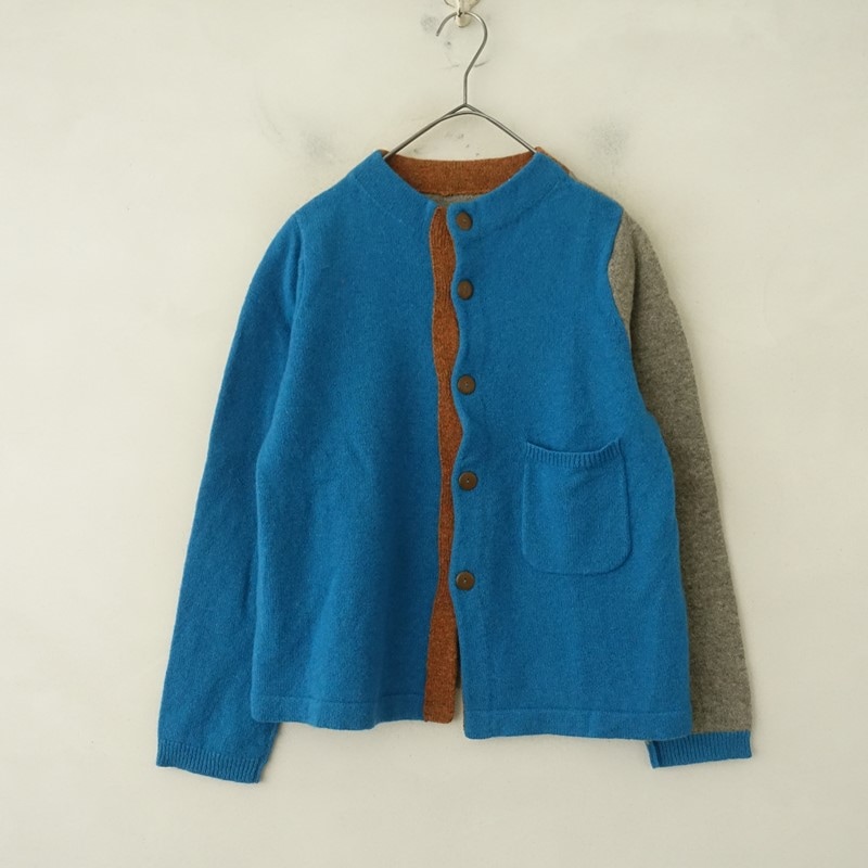 パラスパレス Pal'las Palace ウールニット配色切替カーディガン 2 (33