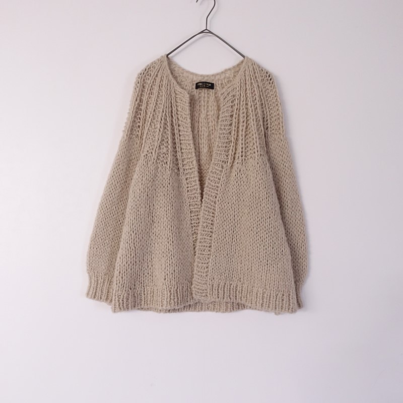 パラスパレス Pal'las Palace ウールニット配色切替カーディガン 2 (33