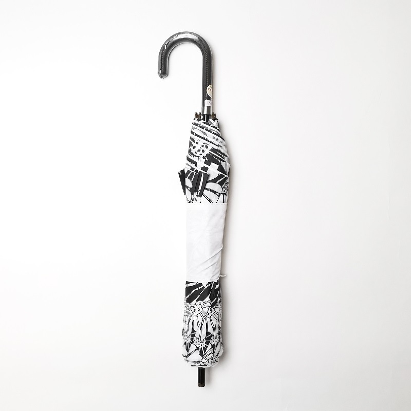 傘・折りたたみ傘・日傘の販売 ショートワイド傘 ガーベラ柄 雨晴兼用