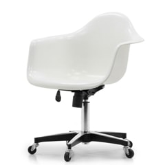 モダニカ アームシェルチェア ホワイト ローリングベース | モダニカ
