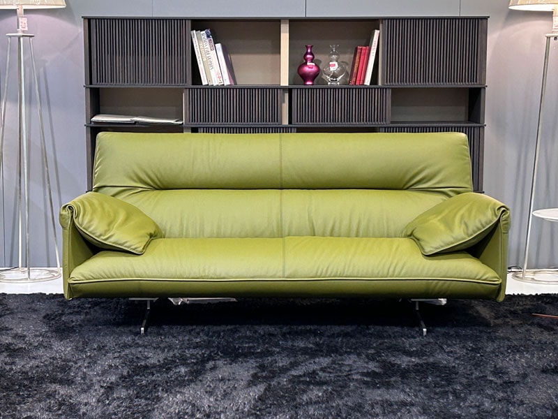 ソファ「アントン」幅200cm 革SC175/アウトレット＆ベッドルーム