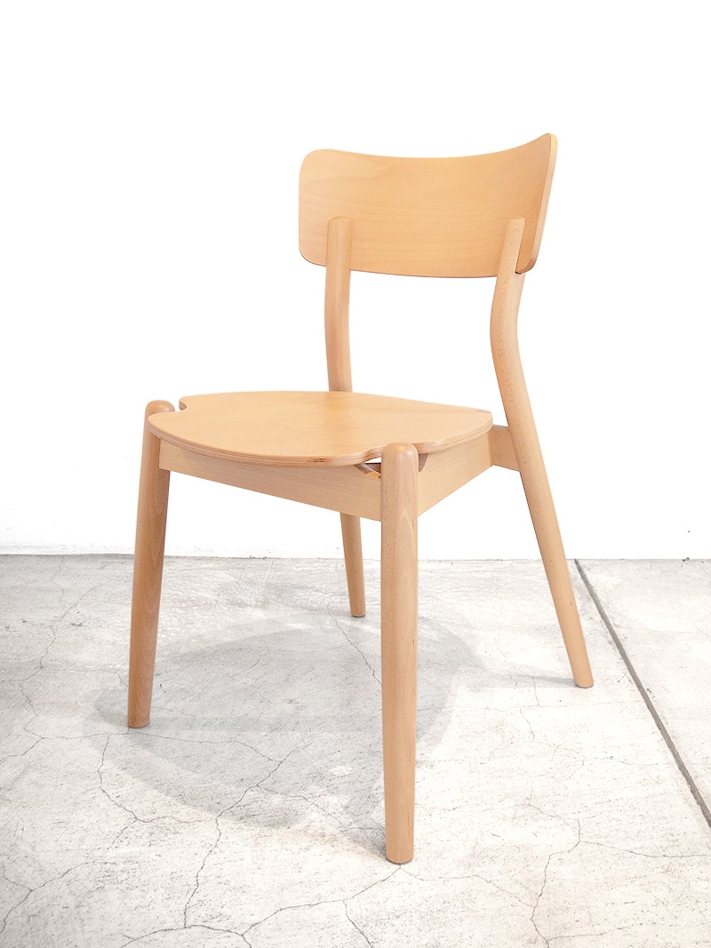 スタッキング 木製 ダイニングチェア 北欧ナチュラル｜イデア