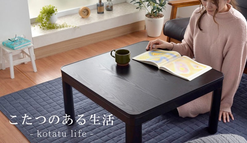 こたつテーブル 60×60cm 両面使える リバーシブル こたつ台｜イケヒコ