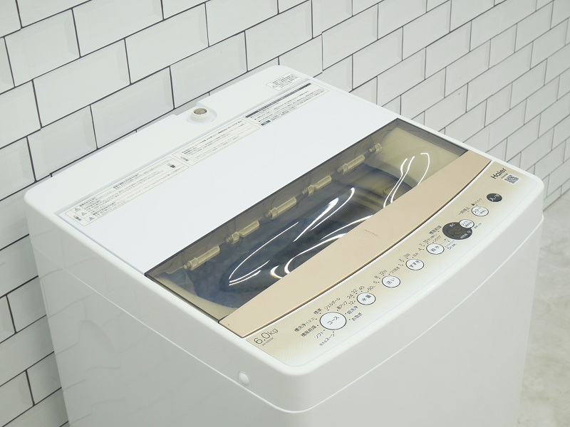 Haier製2021年式6kg中古全自動洗濯機 JW-C60GK