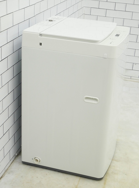 ツインバード製2023年製7kg中古全自動洗濯機 WM-EC70