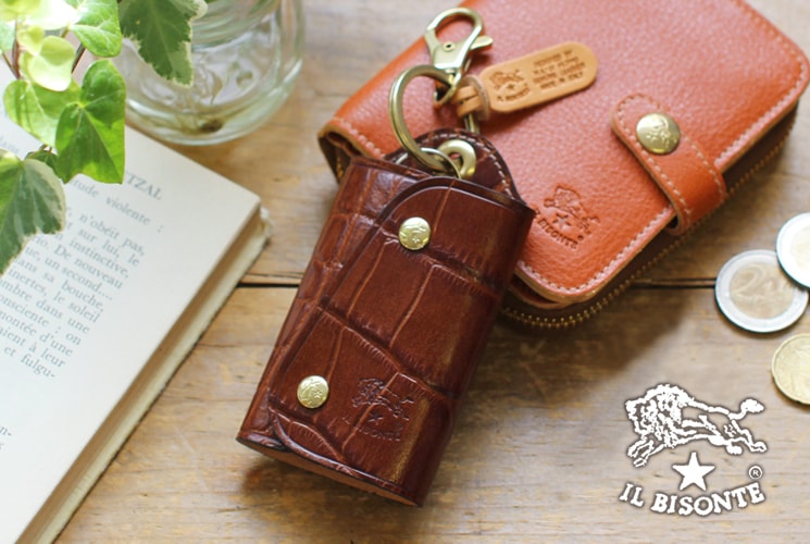 クロコダイル型押しキーレスキーケース [商品番号_5432409350