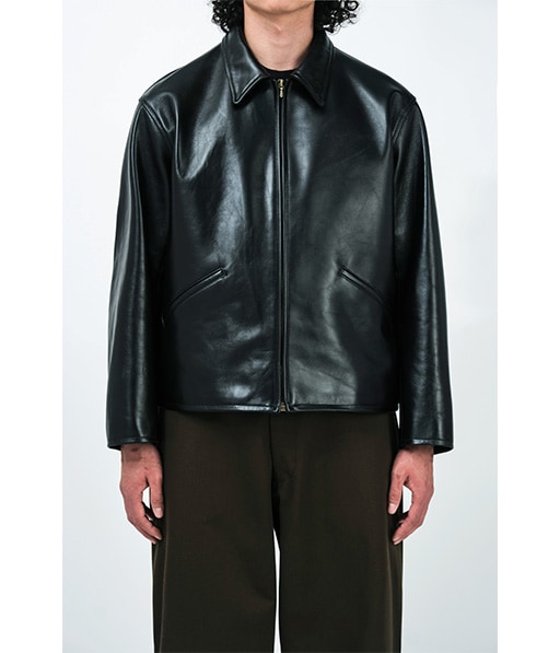 Leather Sports Jacket［26SAP-01-01］【2026SS】【26STYLE1