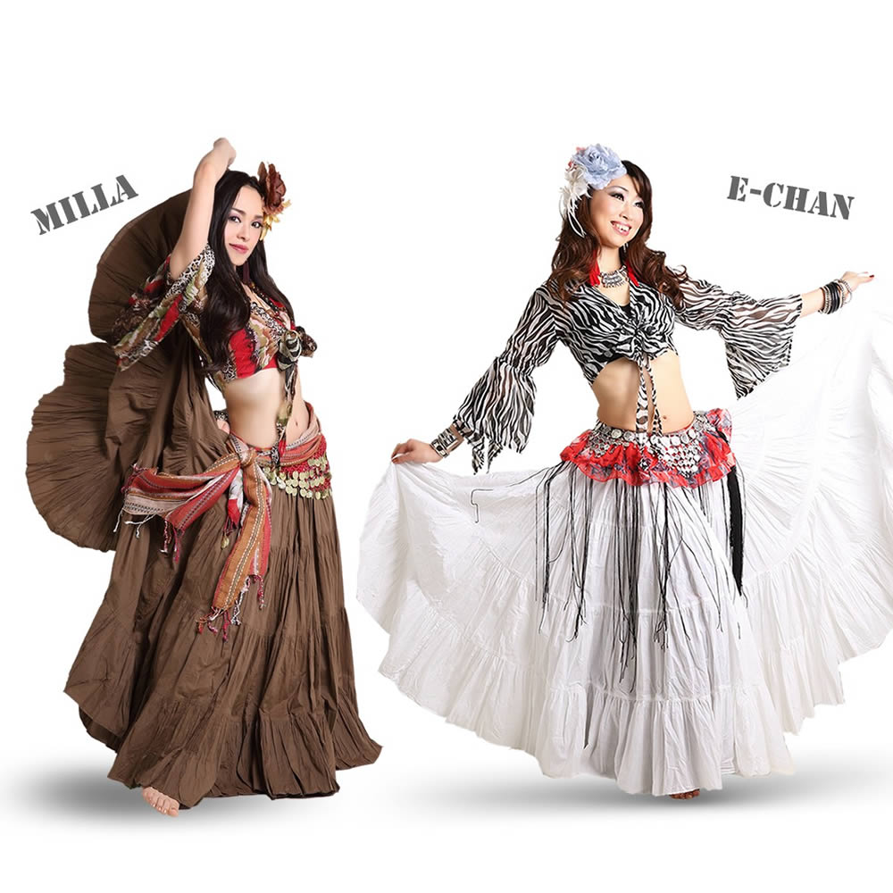 2025ランキング2位】85cm丈 25ヤードスカート ジプシースカート プレミアム