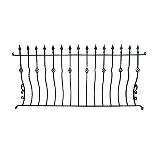 面格子 窓格子 アイアン ロートアイアン プロヴァンス風 アンティーク