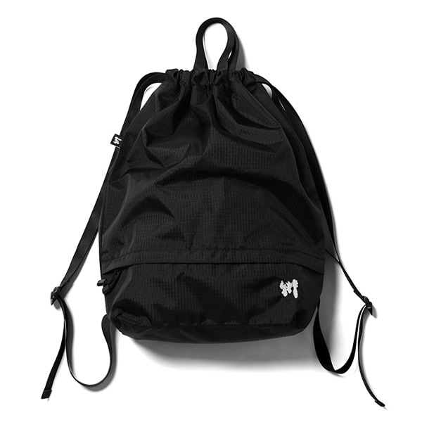 川】RIPSTOP KNAPSACK black バッグ スケートボード スケボー