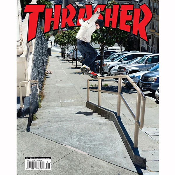 THRASHER】NOVEMBER 2023 ISSUE #520 2023.11月号 スラッシャー