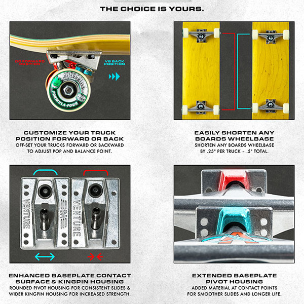 VENTURE】Eric Koston PRO V8 POLISHED ベンチャー トラック TRUCK