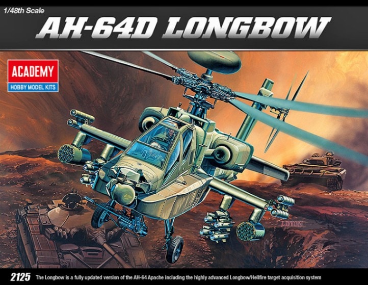 12268 1/48 AH-64D アパッチロングボウ | ブランドから探す,アカデミー