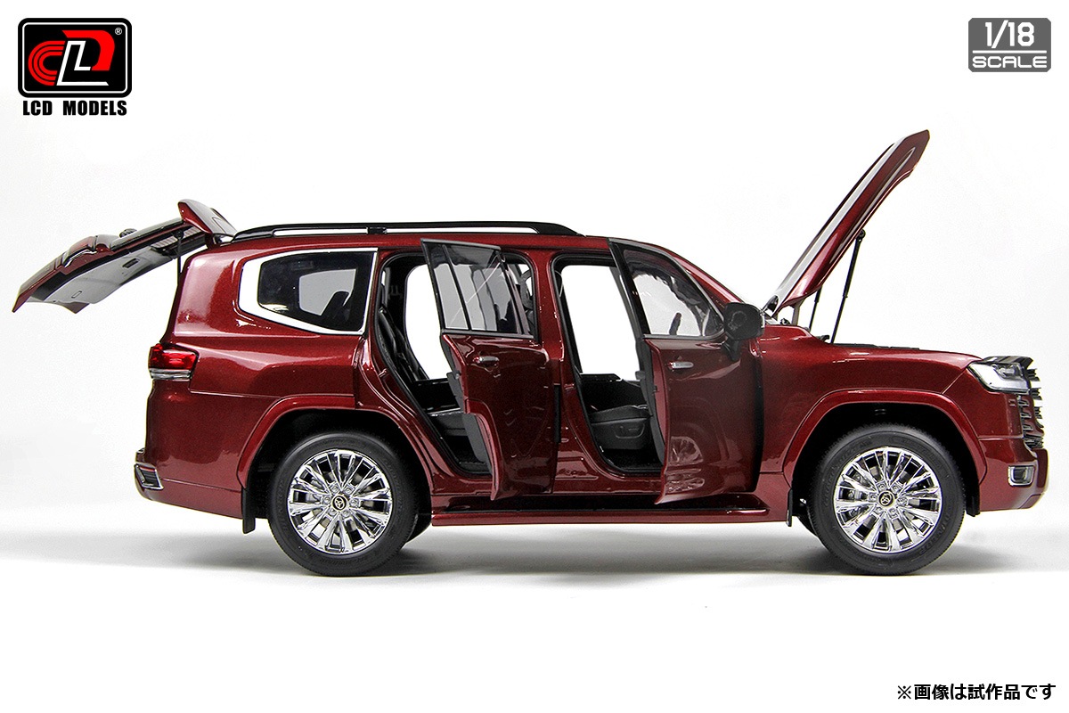 NEW 1/18 ランドクルーザー300 ZX レッド【LCD18013ZXRE】 | 自動車