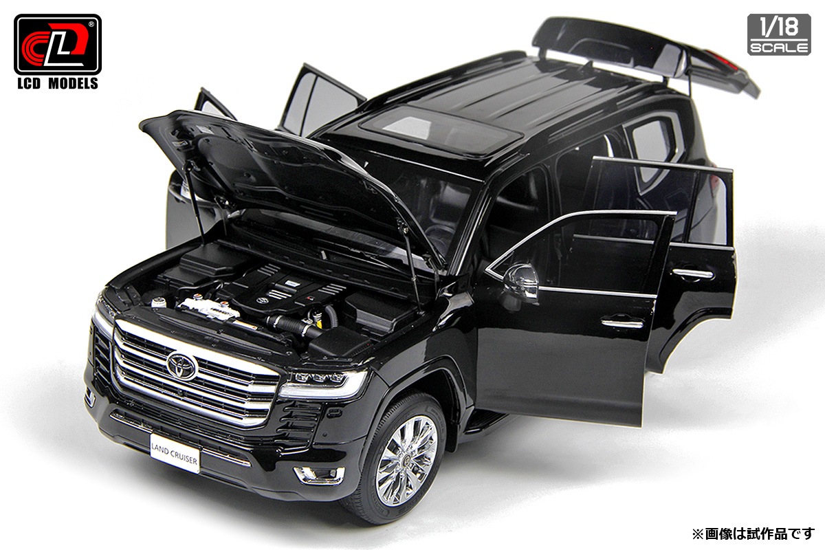 NEW 1/18 ランドクルーザー300 ZX ブラック【LCD18013ZXBL】 | タイプ