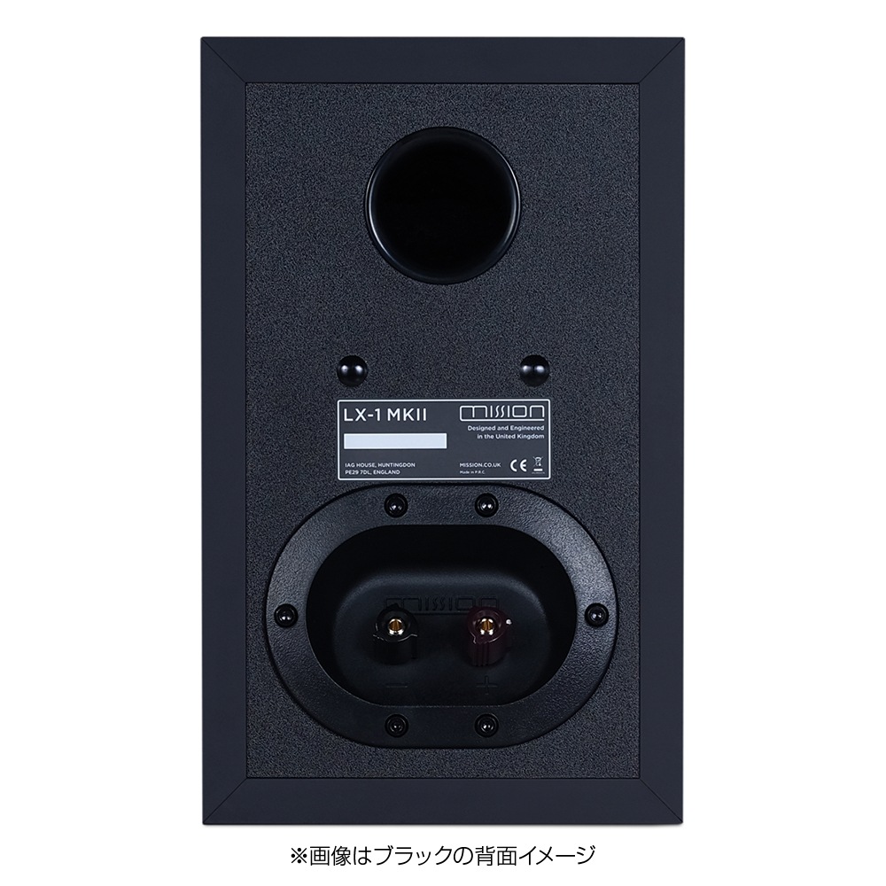 Mission - LX-1 MK.II/ブラック（ペア）ブックシェルフスピーカー《JP
