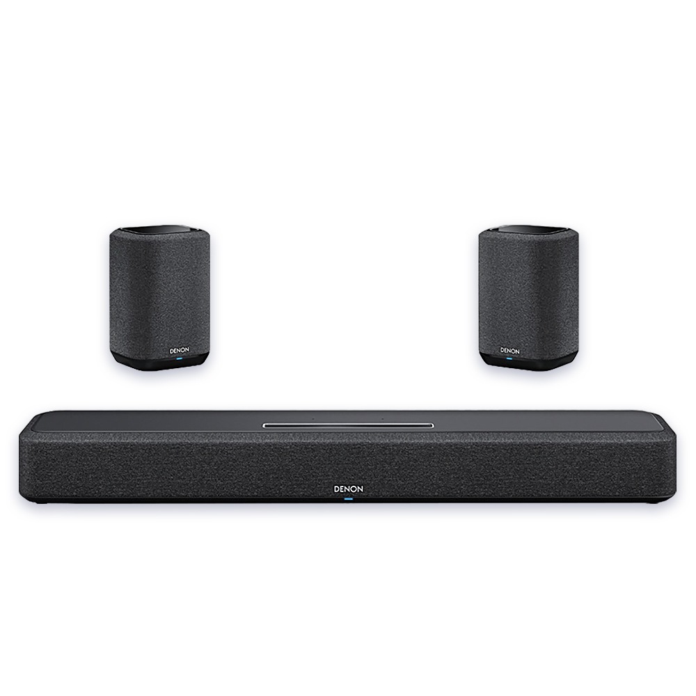 DENON - DENON HOME SOUND BAR 550 SURROUND SET/ブラック