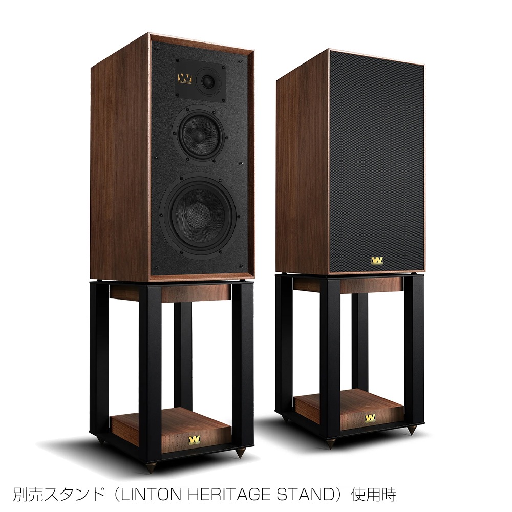 Wharfedale - SUPER LINTON/WN/ウォールナット（ペア）ブックシェルフ