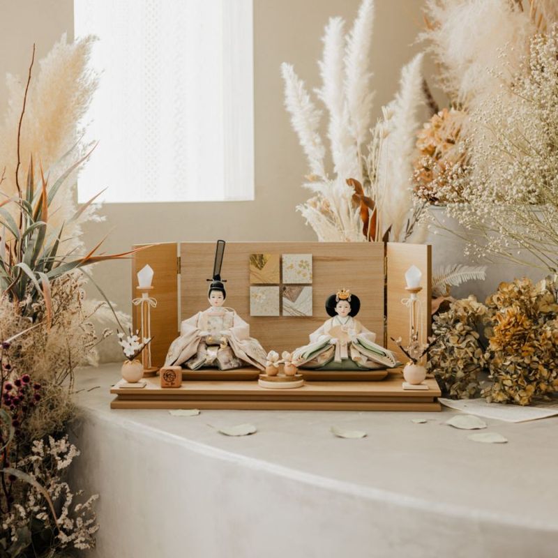 羽子板】8号 金襴 桜(薄ピンク)〈匠一好作〉[262-016] ｜雛人形・五月