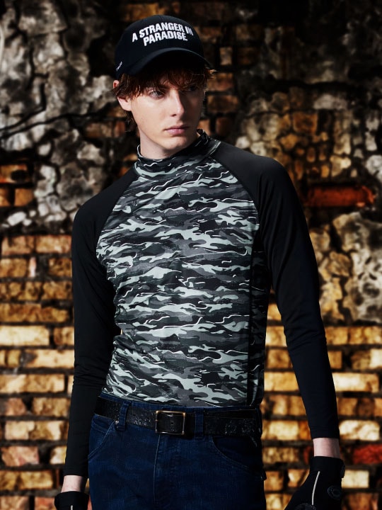 Z-DRAGON】 78124 ハイネックロングスリーブ [秋冬]＜名入れ刺繍加工