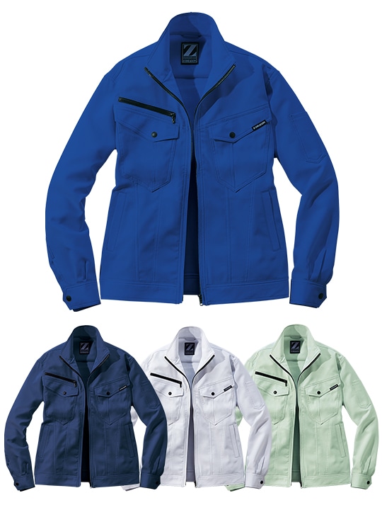 Z-DRAGON】76900 製品制電ストレッチ長袖ジャンパー[2024年春夏]※SLIM