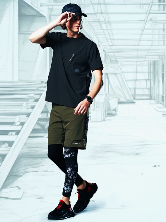 Z-DRAGON】 75162 ストレッチショートパンツ[春夏]通販ページ│自重堂