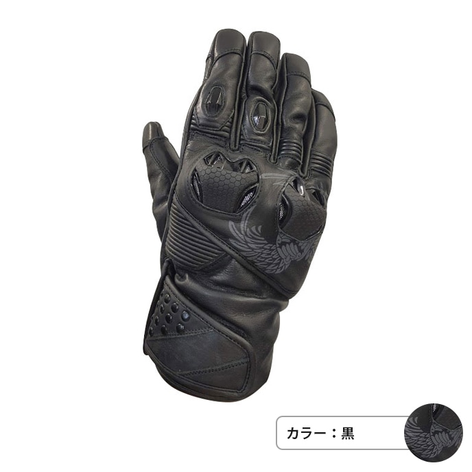 SALE / 40%OFF 秋冬 WBGN-227 ハードライドウィンターレザーグローブ