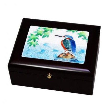 七宝焼き オーバーナイトBOX（小）桜 | 小物入れ | 伝統工芸品・和風