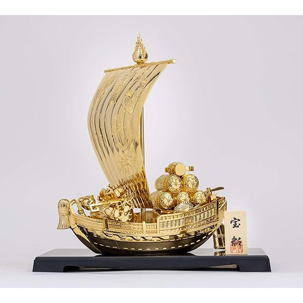 高岡銅器 宝船ゴールド | 置物 | 伝統工芸品・和風記念品 通販
