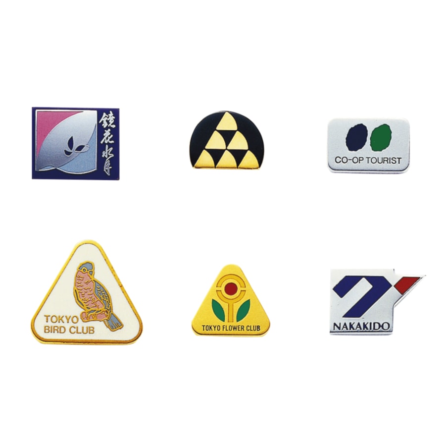 社章 研ぎエポ仕上げ（100個作成時の参考単価） | 社章 | トロフィー