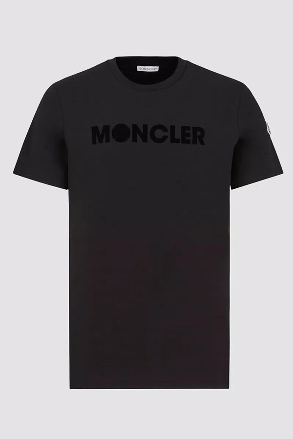 MONCLER モンクレール メンズ Tシャツ 091-8C00008-829HP FLOCKED LOGO