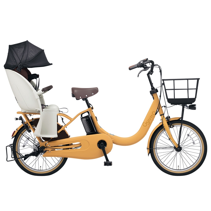 K2656 電動自転車パナソニック ギュット 子供乗せ20インチ 送料無料