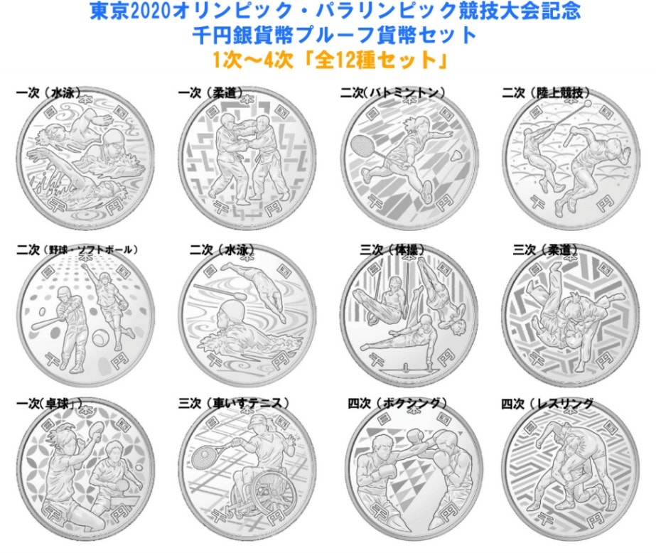 お得なセット」東京2020オリンピック・パラリンピック競技大会記念千円