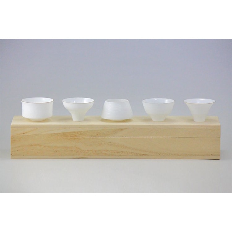 有田焼 やま平窯 エッグシェル ぐい呑みセット | カテゴリーから探す