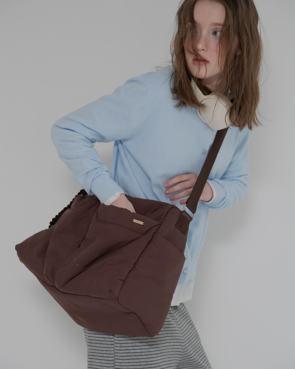 予約販売/4月上旬】パファーショルダーバッグ #2カラー | JUMELLE