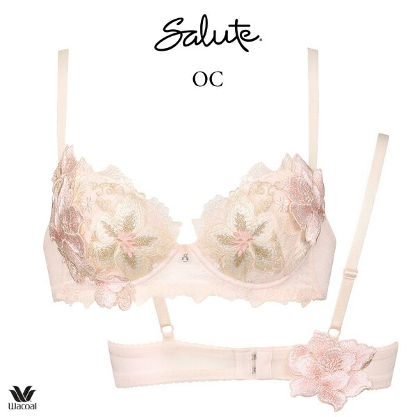 ワコール サルート 86G ブラジャー BTJ486 3/4カップワイヤー P-up