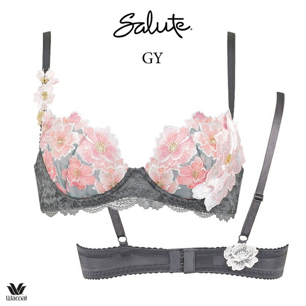 ワコール サルート 03G ブラジャー BTJ403 3/4カップワイヤー P-up