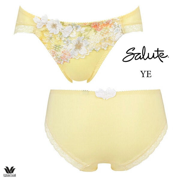 ワコール サルート 01G ショーツ PTJ701 M・L ハイレッグ ノーマル