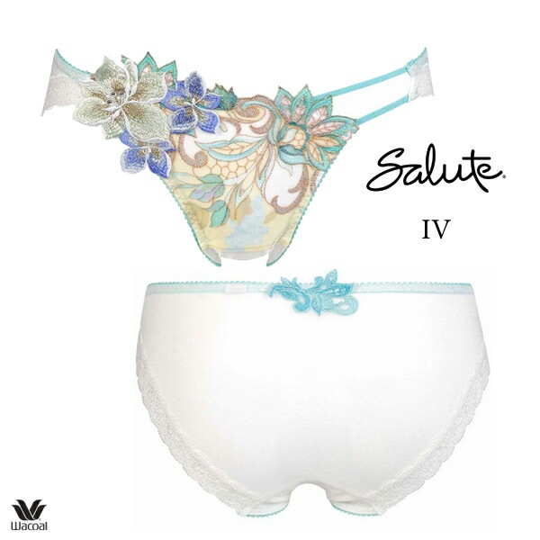 ワコール サルート 80G ショーツ PTJ780 M・L ハイレッグ ノーマル