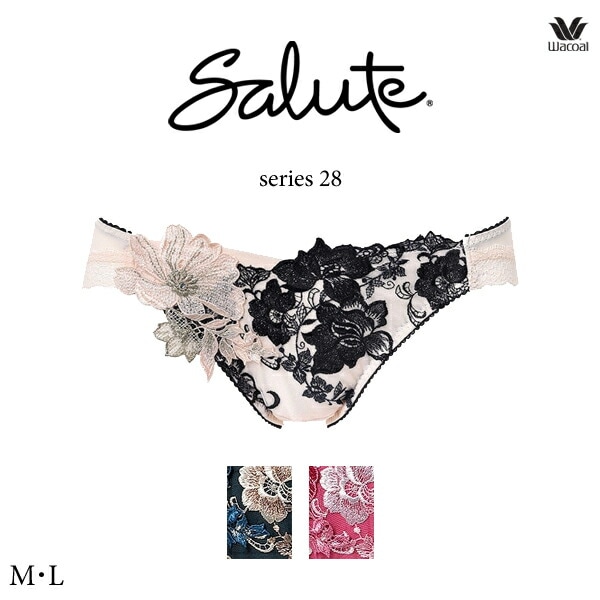 ワコール サルート 28G ショーツ PTJ728 LL ハイレッグ ノーマルタイプ