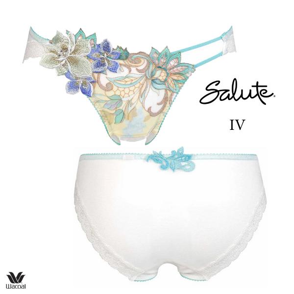 ワコール サルート 80G ショーツ PTJ780 M・L ハイレッグ ノーマル