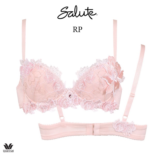 ワコール サルート 76G ブラジャー BTJ476 3/4カップワイヤー P-up
