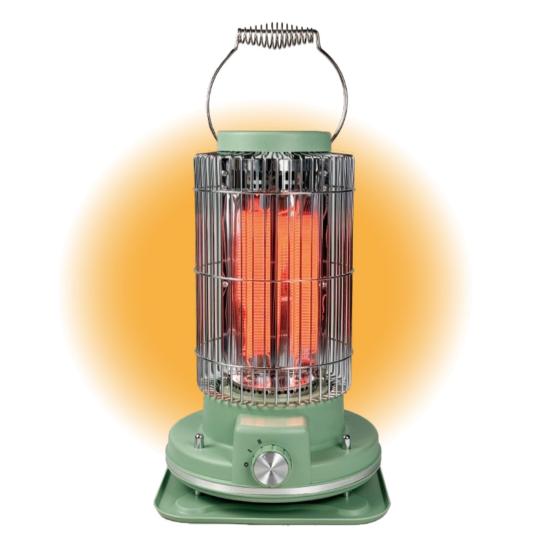 レトロ調 軽量電気ストーブ - 熟年時代社 | 生活用品,冷暖房 | 熟年