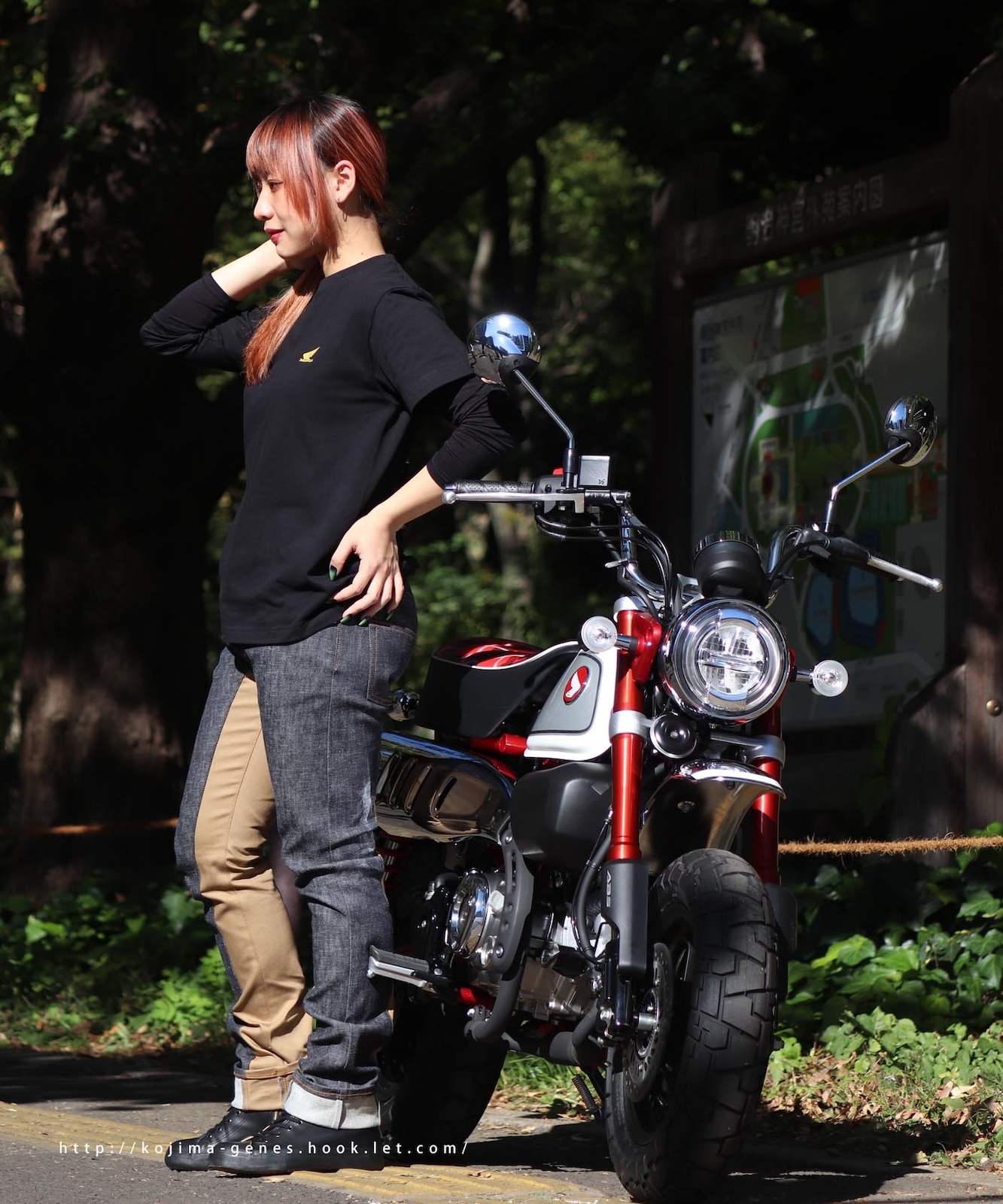 HONDA Collab Women's Monkey Combo Pants / ホンダコラボ ウィメンズ